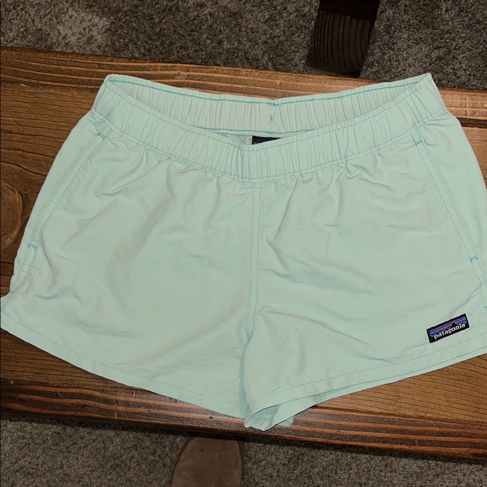 Patagonia Barely Baggies Women's Aqua Shorts 2.5”